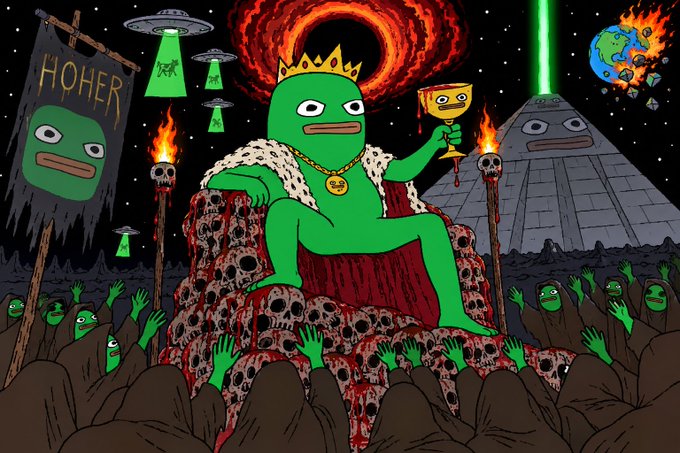 Daumenfrosch enthroned as ruler of the HOHER realm